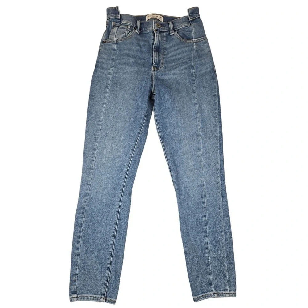 Abercrombie & Fitch Women's Super Skinny Ankle Jeans – High‎ Rise – Size 28 (6S)